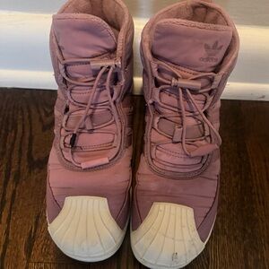 Adidas Kids Mauve Snow Boots